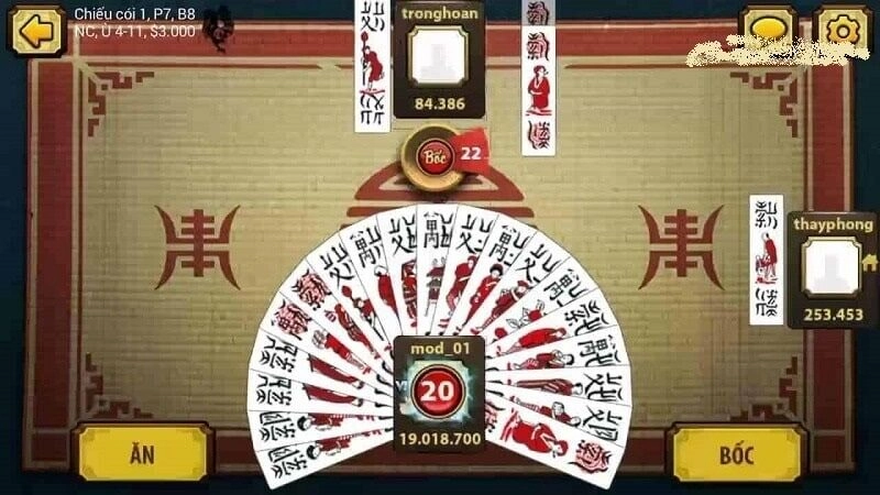 Vai trò của việc hiểu rõ số lượng quân bài trong chắn